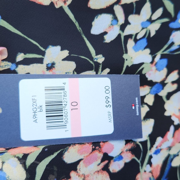 NWT Tommy Hilfiger Floral Dress sz 10 & 12 - Picture 5 of 7